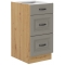 Szafka dolna 3 szuflady 40 D 3S PREMIUM BOX